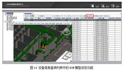 基于BIM的建筑空间与设备运维管理系统研究 BIM案例 第14张