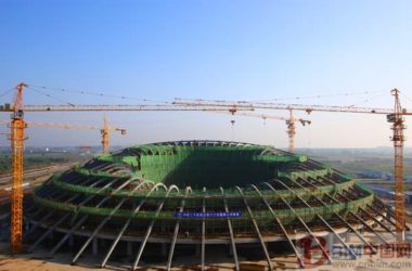 BIM技术助力“西北鸟巢”顺利封顶-BIM建筑网