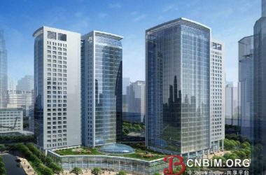 杭州万通中心携LEED金级预认证,树立运河CBD价值标杆-BIM建筑网