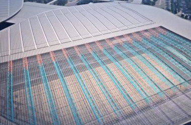 国家会展中心技术亮点:“飞船”代替脚手架,三维模拟保安全-BIM建筑网