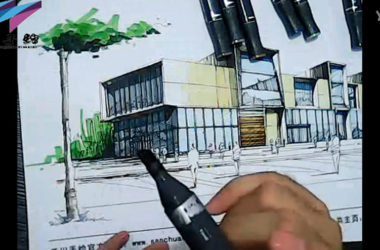 三川手绘网络课堂打包下载,快题提高-BIM建筑网