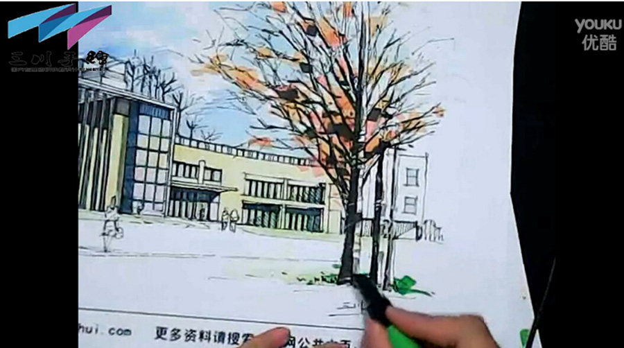三川手绘网络课堂打包下载，快题提高 免费资料 第3张