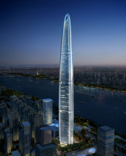 全国互联网+BIM技术应用及武汉绿地中心超高层项目观摩会在武汉举行