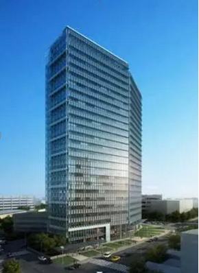 BIM技术在日本北九洲商务大厦建筑中大展身手