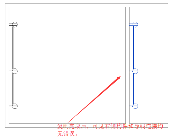 已连接导线的电气构件复制与镜像 BIM技巧 第2张