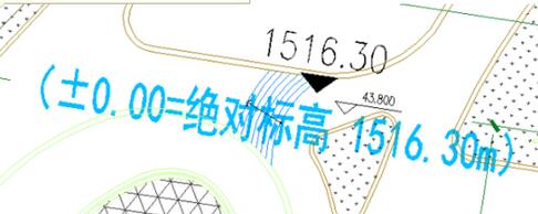 总图绝对高程为项目正负零位置时的解决方法 BIM技巧 第1张
