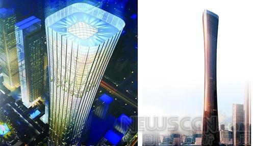 北京第一高楼中国尊主体结构明年完工 BIM视界 第1张