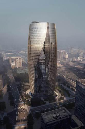 扎哈•哈迪德建筑事务所：世界最高中庭的丽泽SOHO BIM视界 第1张