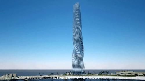 可玩儿转的装配式建筑——迪拜旋转摩天大楼 BIM视界 第2张