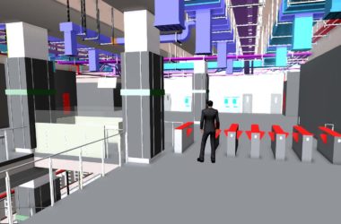 地铁站BIM项目Revit模型,建筑结构土建MEP机电设计设备管线综合,REVIT地铁模型-BIM建筑网