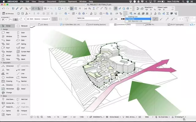 【BIM软件】ARCHICAD还可以这样做概念设计分析图？ BIM视界 第11张
