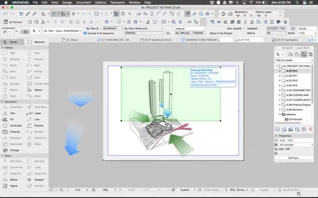 【BIM软件】ARCHICAD还可以这样做概念设计分析图？ BIM视界 第15张