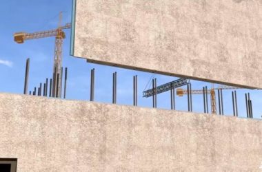 装配式|工地现场搭积木？装配式建筑一个月建起办公楼-BIM建筑网