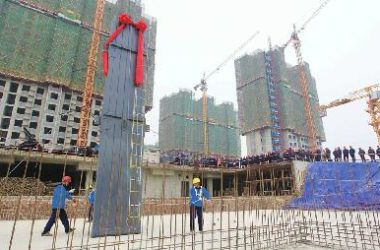 装配式|济南首个高层装配式钢管束钢结构工程亮相 34层楼90天就能“搭”好-BIM建筑网