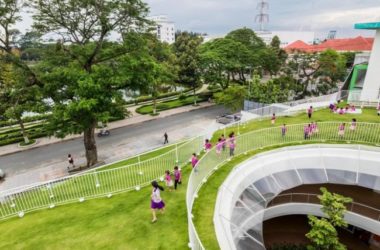 BIM建筑|躲在小山下的儿童天堂:TTC槟枷精英幼儿园-BIM建筑网