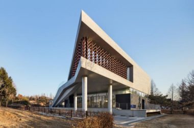 BIM建筑|光影斑驳,影随风动:韩国木材博物馆-BIM建筑网