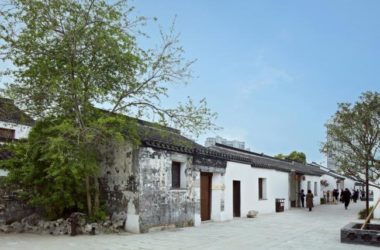 BIM建筑|叫醒记忆,沧桑而丰年代感的老屋子改革:不雅茶庭 / 南京悦设空间设计-BIM建筑网