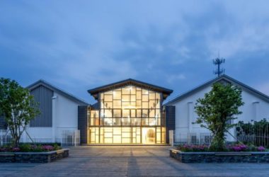 BIM建筑|河水清清,乡愁悠悠:小镇粮仓改革 / 上海交通年夜学城镇空间文化与科学研讨中间-BIM建筑网