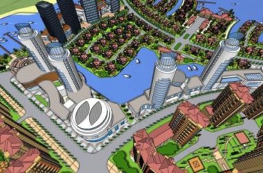 Sketchup规划模型|大型城市规划建筑,高层住宅,欧式-BIM建筑网