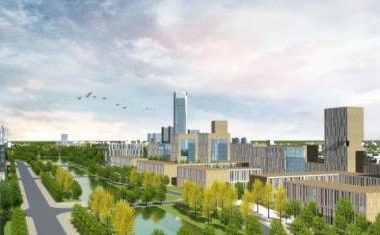 Sketchup规划模型|城市规划,现代风格,多层高层混合-BIM建筑网
