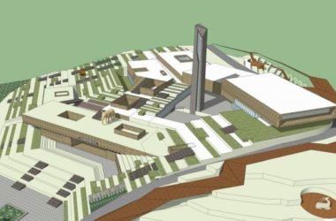 Sketchup规划模型|金钉子地博园,山地公园,景观规划,现代风格-BIM建筑网