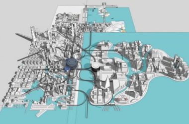 Sketchup规划模型|多高层混合城市规划,现代风格-BIM建筑网