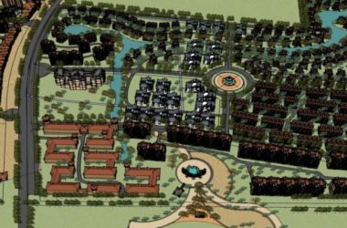 Sketchup规划模型|整体小区规划图,古典风格-BIM建筑网