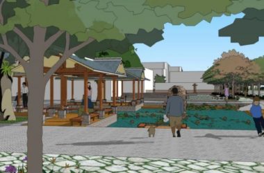 Sketchup规划模型|村庄规划,中式风格-BIM建筑网