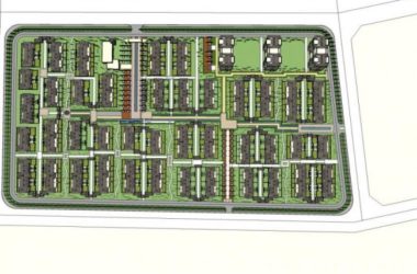Sketchup规划模型|高层住宅小区规划,现代风格-BIM建筑网