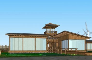 Sketchup规划模型|公园规划,现代风格-BIM建筑网