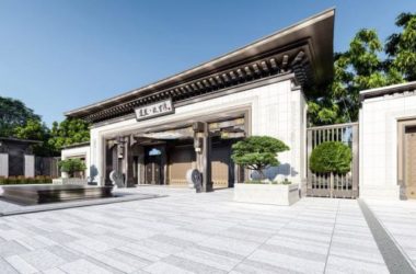 Sketchup别墅模型|别墅,中式风格,花园洋房-BIM建筑网