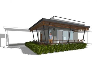 Sketchup别墅模型|别墅,现代风格-BIM建筑网