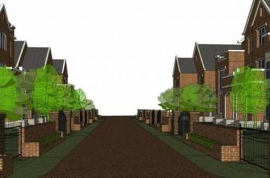 Sketchup别墅模型|英式风格,多层别墅群,居住建筑,双拼别墅,坡屋顶-BIM建筑网