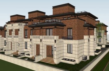 Sketchup别墅模型|联排别墅,欧式风格,古典风格-BIM建筑网