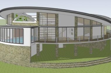Sketchup别墅模型|独栋别墅,山地,现代风格,住宅设计-BIM建筑网