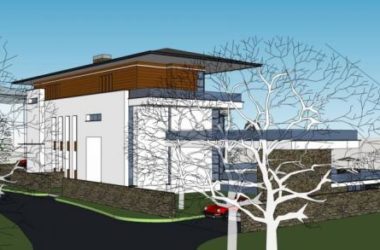 Sketchup别墅模型|独栋别墅,现代风格-BIM建筑网