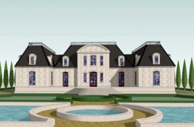 Sketchup别墅模型|独栋别墅,古典风格,法式风格-BIM建筑网