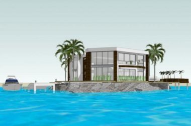 Sketchup别墅模型|独栋别墅,海岛别墅,现代风格-BIM建筑网