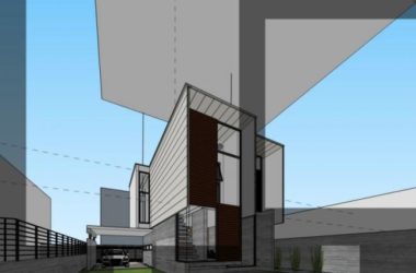 Sketchup别墅模型|独栋别墅,现代风格-BIM建筑网