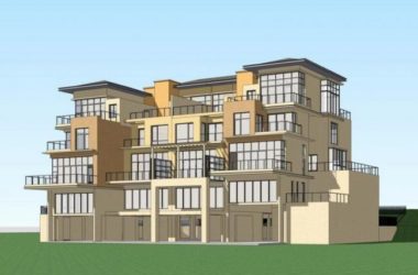 Sketchup别墅模型|双拼别墅,叠拼,现代风格-BIM建筑网