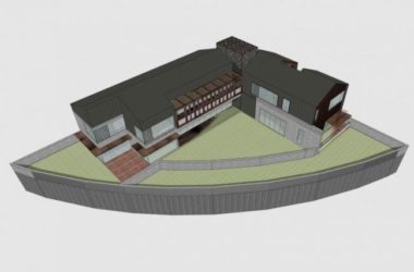 Sketchup别墅模型|独栋别墅,新中式风格-BIM建筑网