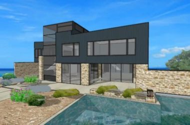 Sketchup别墅模型|独栋别墅,现代风格-BIM建筑网