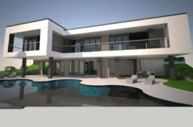 Sketchup别墅模型|独栋别墅,现代风格-BIM建筑网