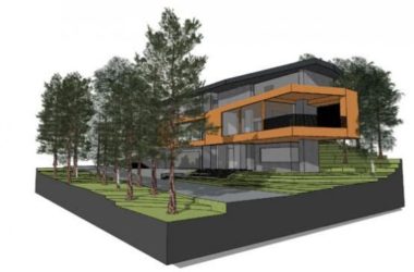 Sketchup别墅模型|独栋别墅,现代风格-BIM建筑网