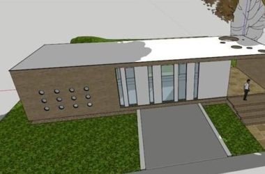 Sketchup别墅模型|独栋别墅,现代风格-BIM建筑网