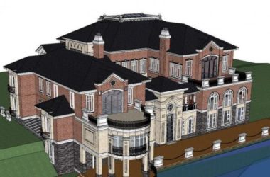 Sketchup别墅模型|叠拼别墅,欧式古典风格-BIM建筑网