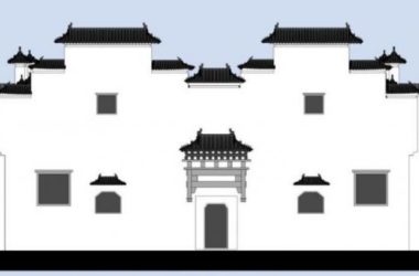 Sketchup别墅模型|多层民居别墅,徽派风格-BIM建筑网