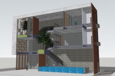 Sketchup别墅模型|独栋别墅,现代风格-BIM建筑网