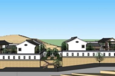 Sketchup别墅模型|别墅,中式风格-BIM建筑网