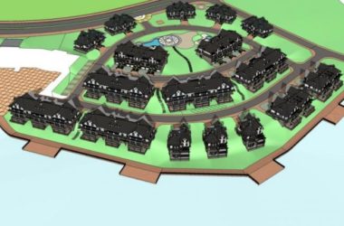 Sketchup别墅模型|别墅群,联排别墅,古典风格-BIM建筑网